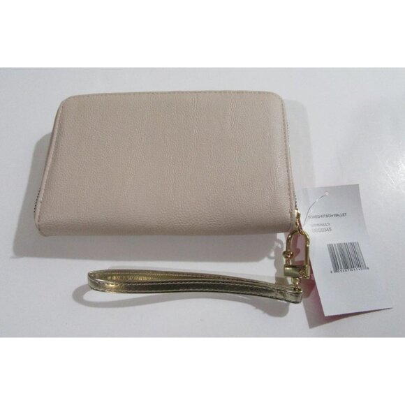 Betsey Johnson Kitsch Kitten Cat Wallet Brown Multi NWT - Picture 2 of 6